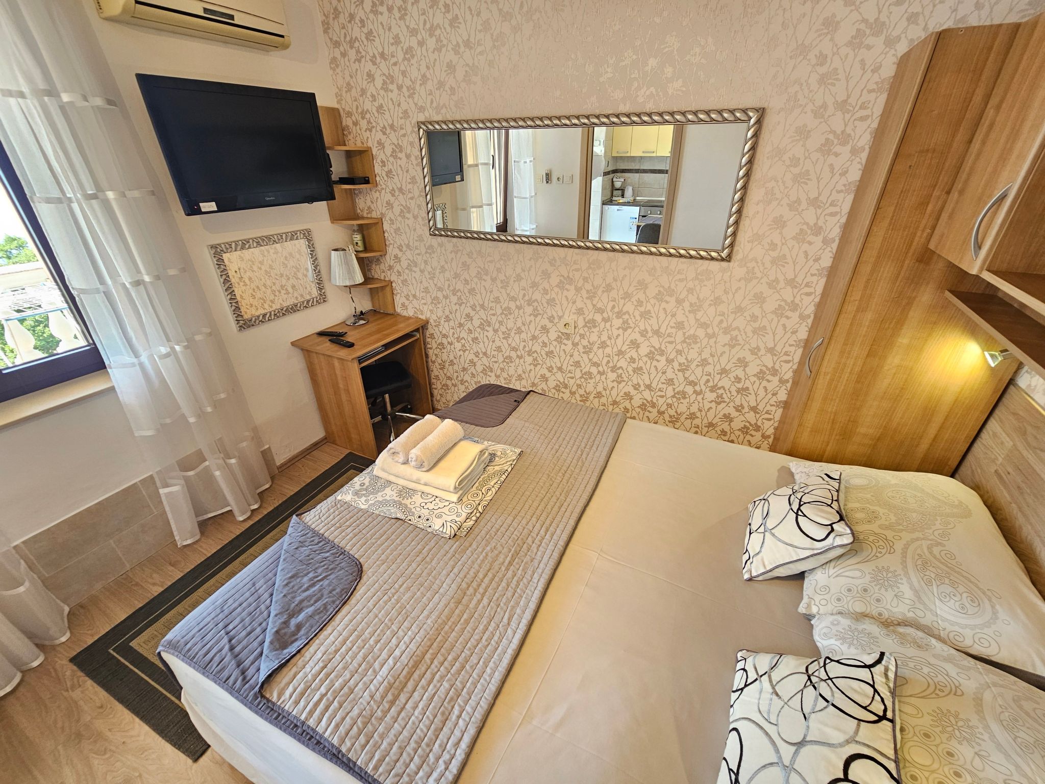 Wohnung für 2 Pers. mit Balkon-Binnen