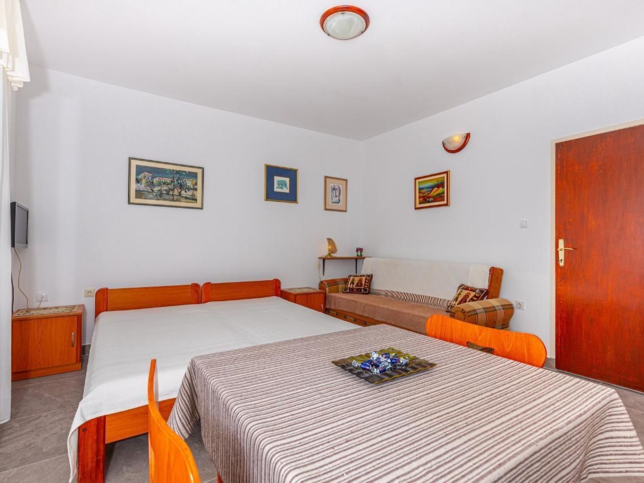 in Novi Vinodolski mit Terrasse und Meerblick