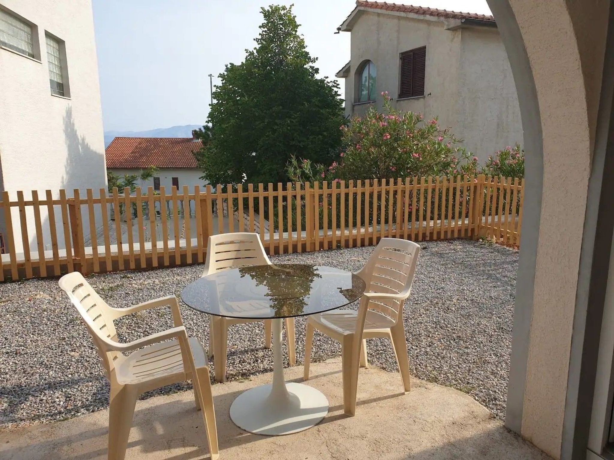 Studio-Apartment für 3 Personen (Meerblick, Klima, Sat-TV, grosse Terrasse, pri – Novi Vinodolski – Kvarner Bucht