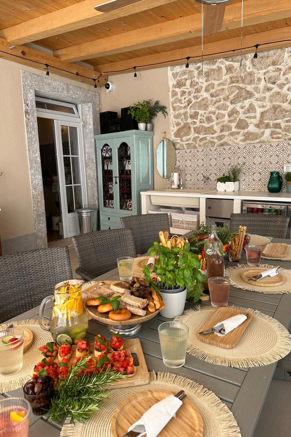 Villa "Cotton House" mit Schwimmbad-Inside