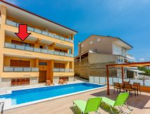 Wohnung in Novi Vinodolski mit Eigenem Balkon