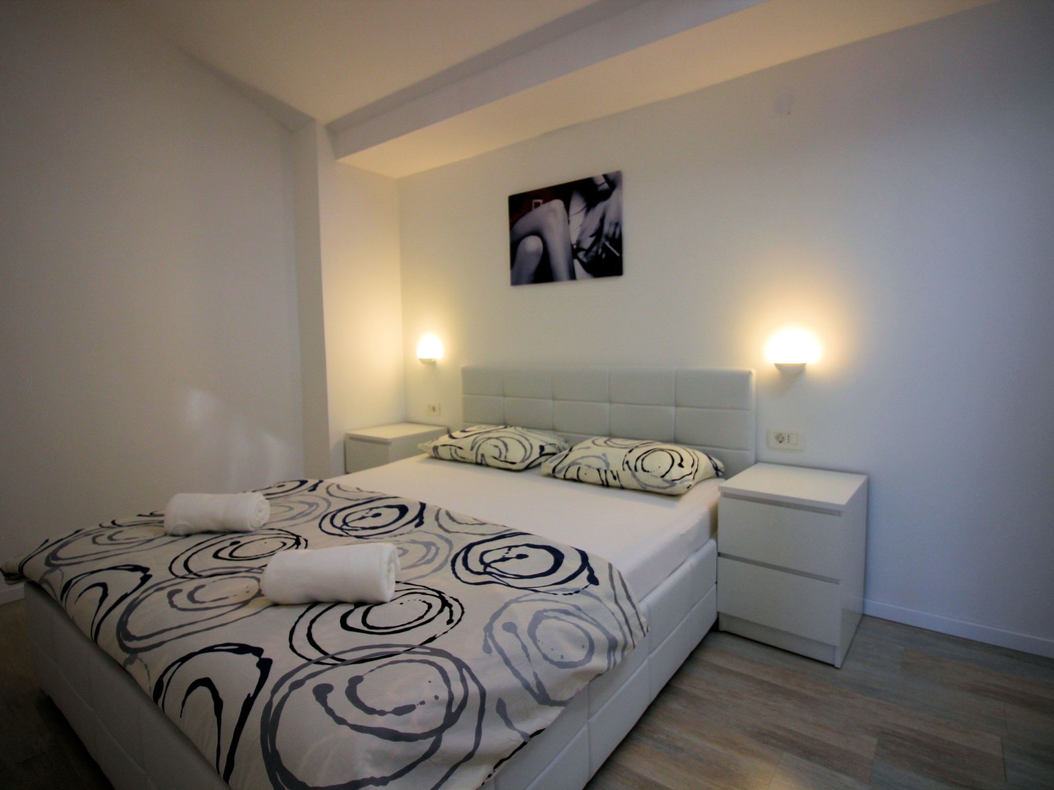 "Evelin" direkt am Strand-Drinnen