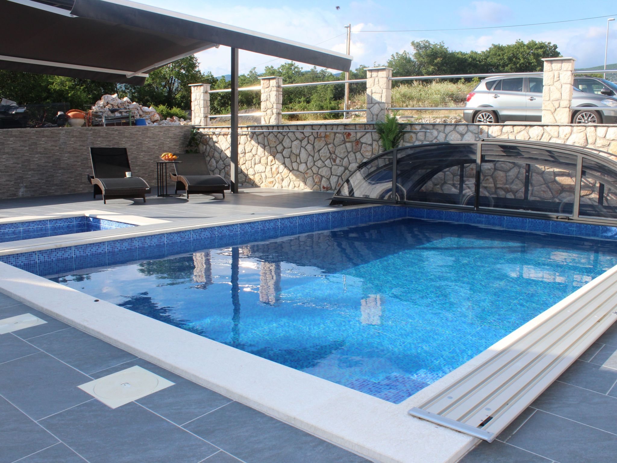 Wohnung "Buba 5" mit Terrasse-Draußen