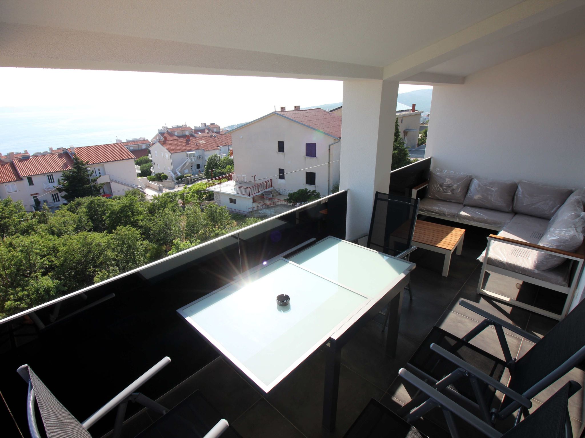 Wohnung "Buba 5" mit Terrasse-Draußen