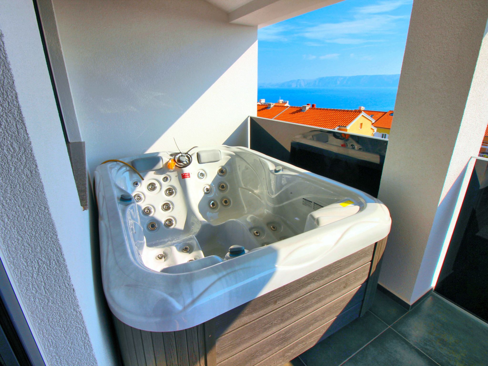 Wohnung "Buba 5" mit Terrasse-Draußen