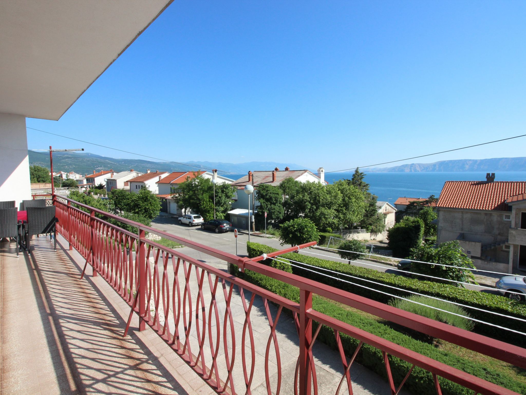 Wohnung in Novi Vinodolski mit Parkplatz, wi fi, — Terrace (4 of 31)
