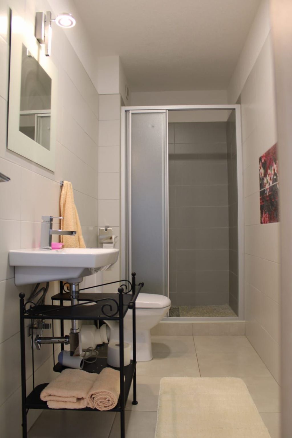 Appartement mit Terrasse, Meerblick, Jacuzzi, Außenpool-Binnen