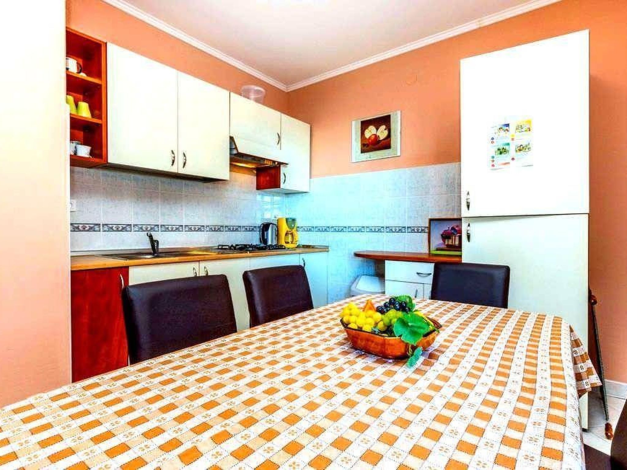 Wohnung in Novi Vinodolski mit Grill, Garten und Terrasse - Image-tags.info