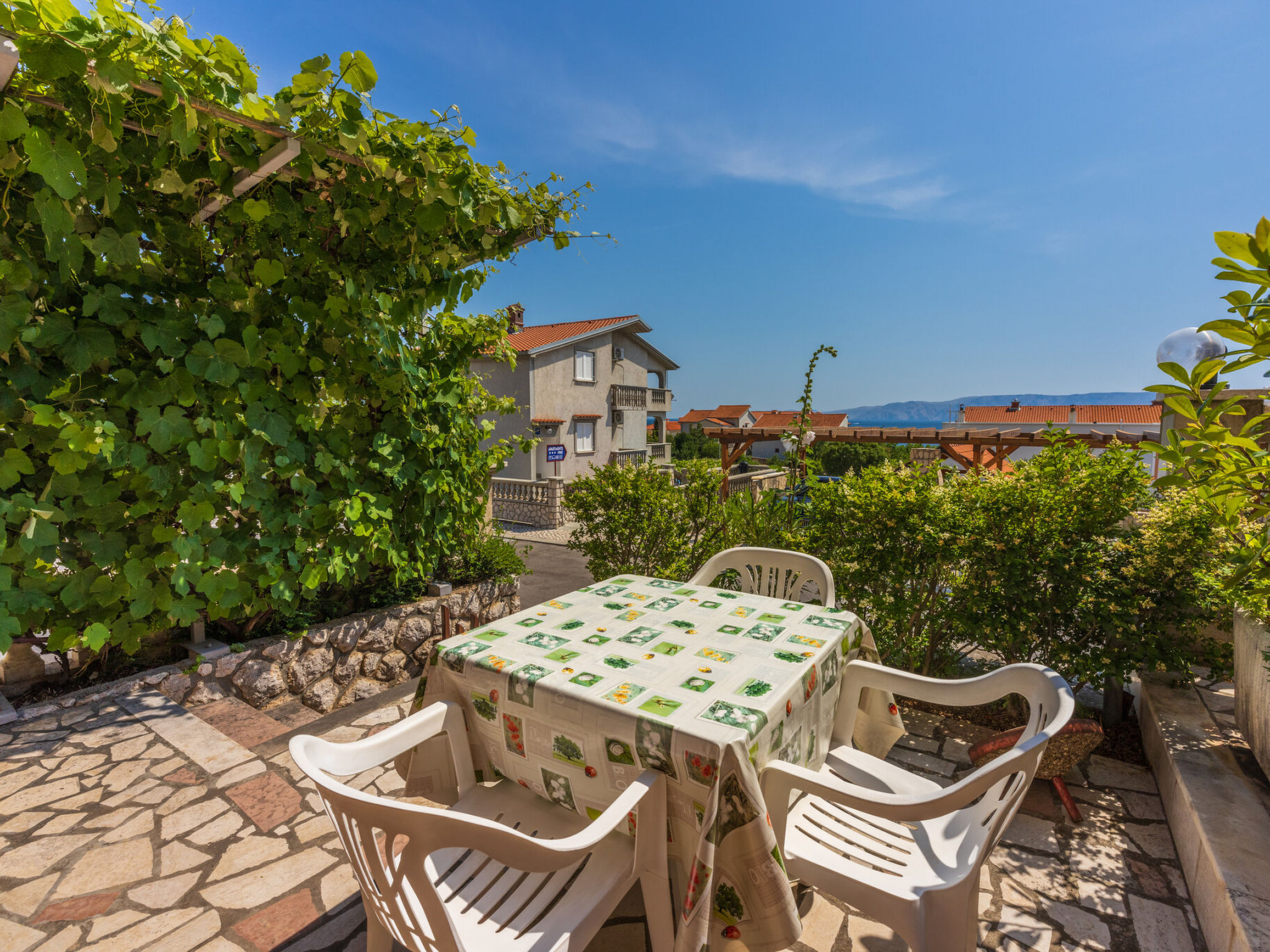 Knusse studio aan de Kvarner Baai met panoramisch zeezicht - foto 5