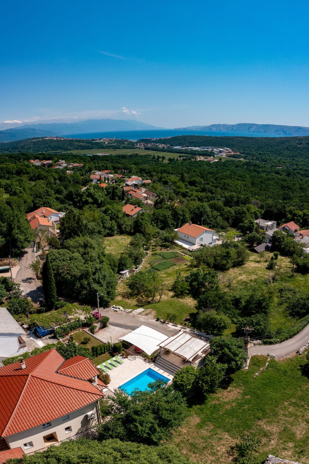 Ferienvilla mit privatem Pool-Dehors