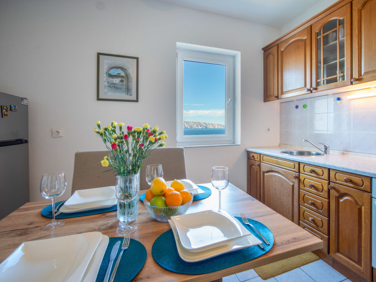 Wellness appartement met zeezicht in Senj in Senj