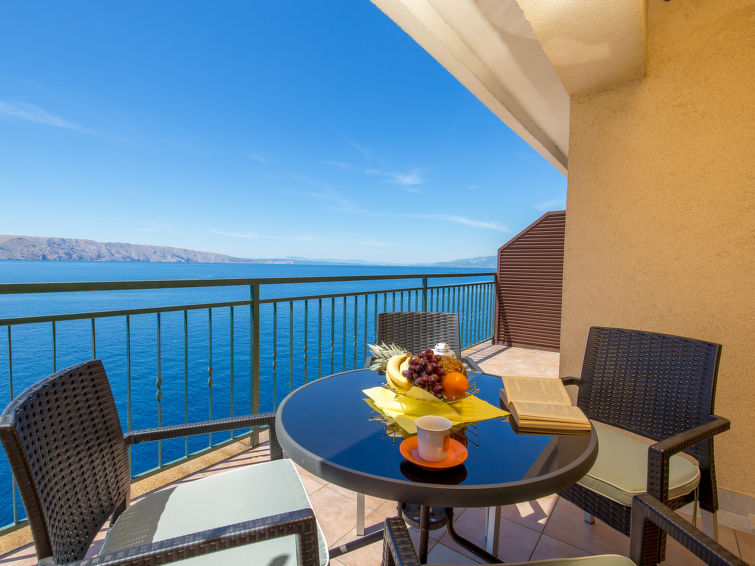 Wellness en zeezicht in appartement Marina in Senj · 4 pers. in Senj