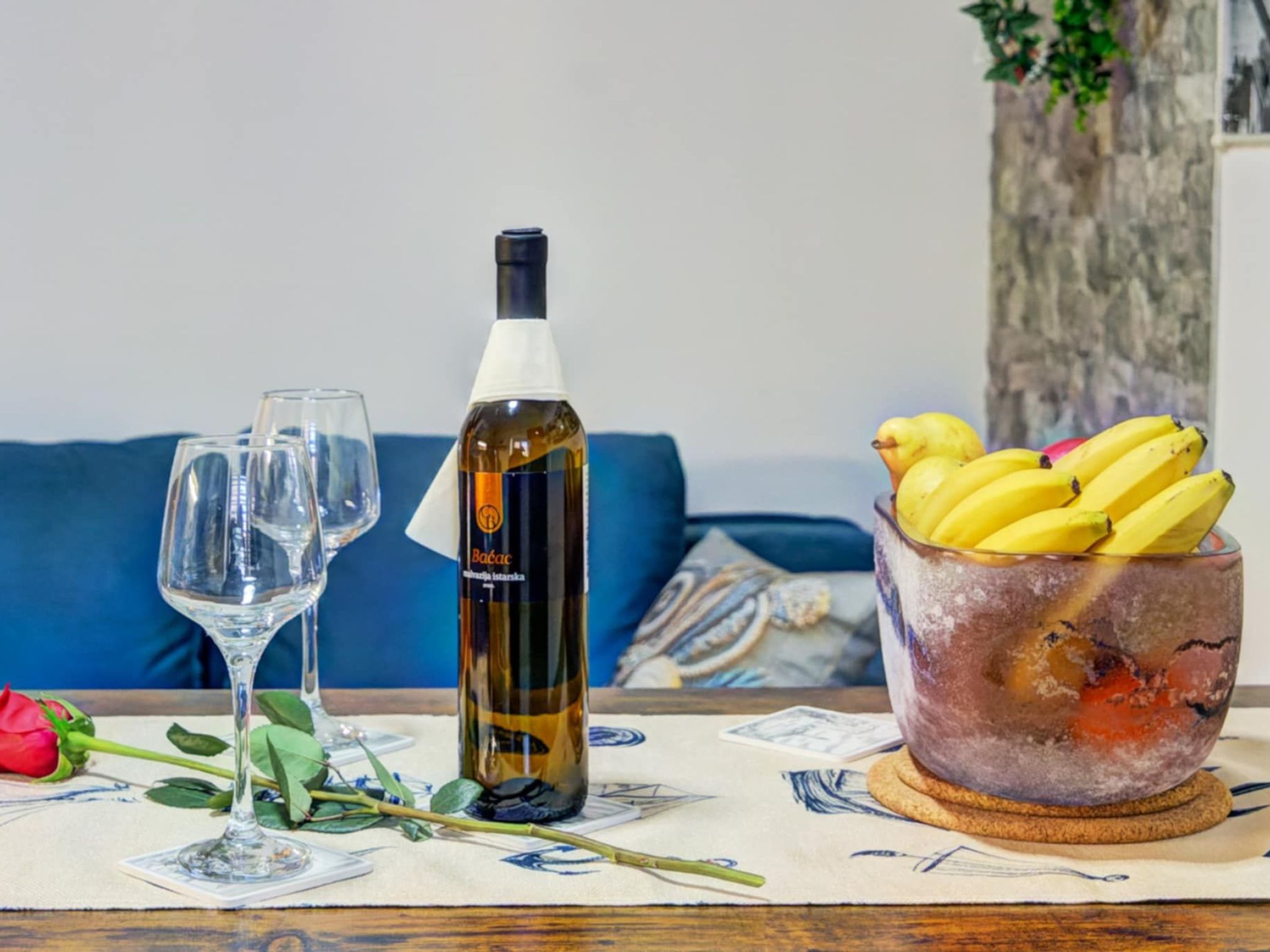Apartment "Schiffsruder" mit Blick auf die Innenstadt-Dedans