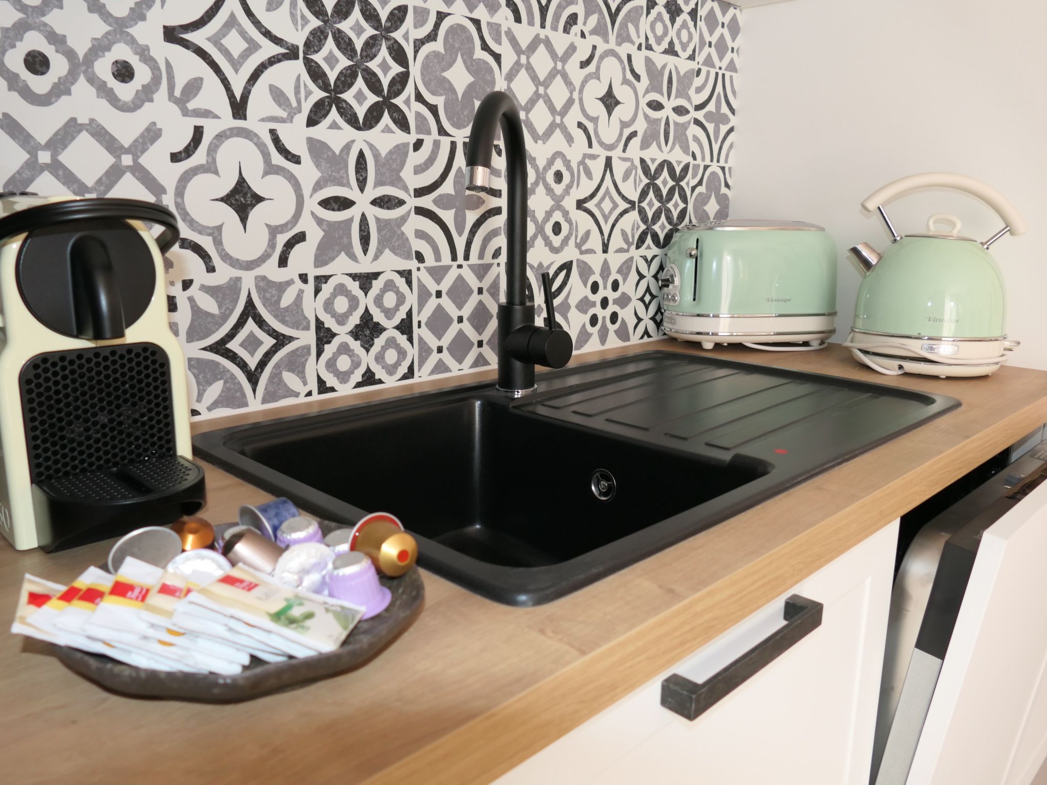 Wohnung "Torre" direkt am Wasser-Drinnen