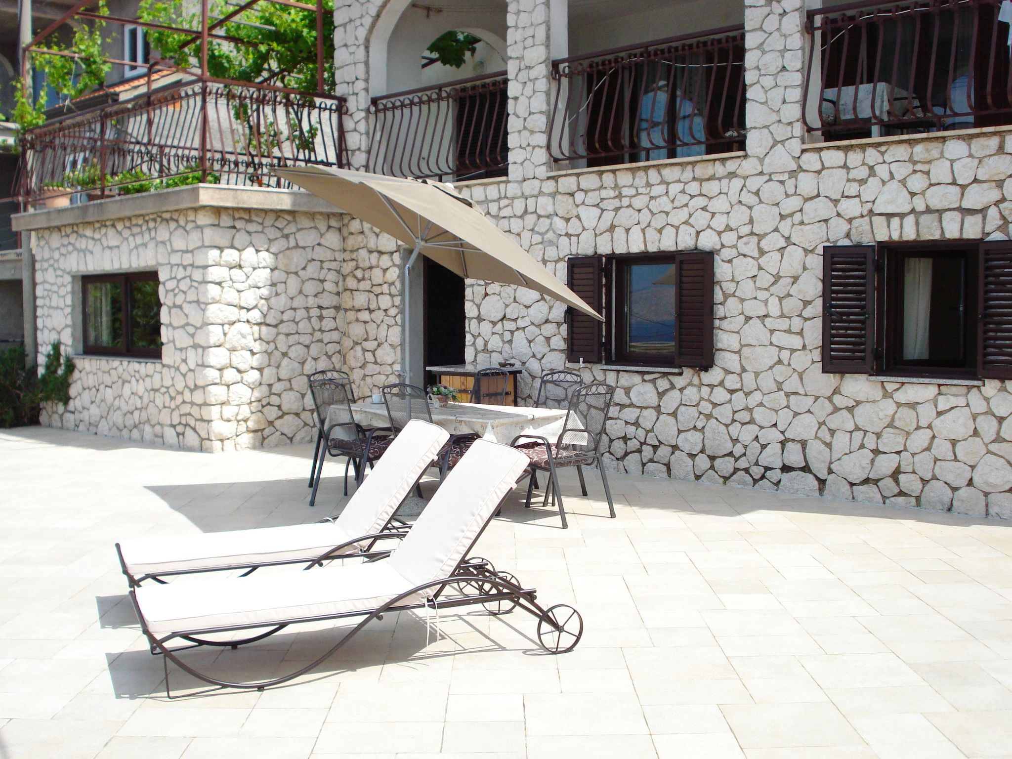 Apartment für zwei Erwachsene und zwei Kinder