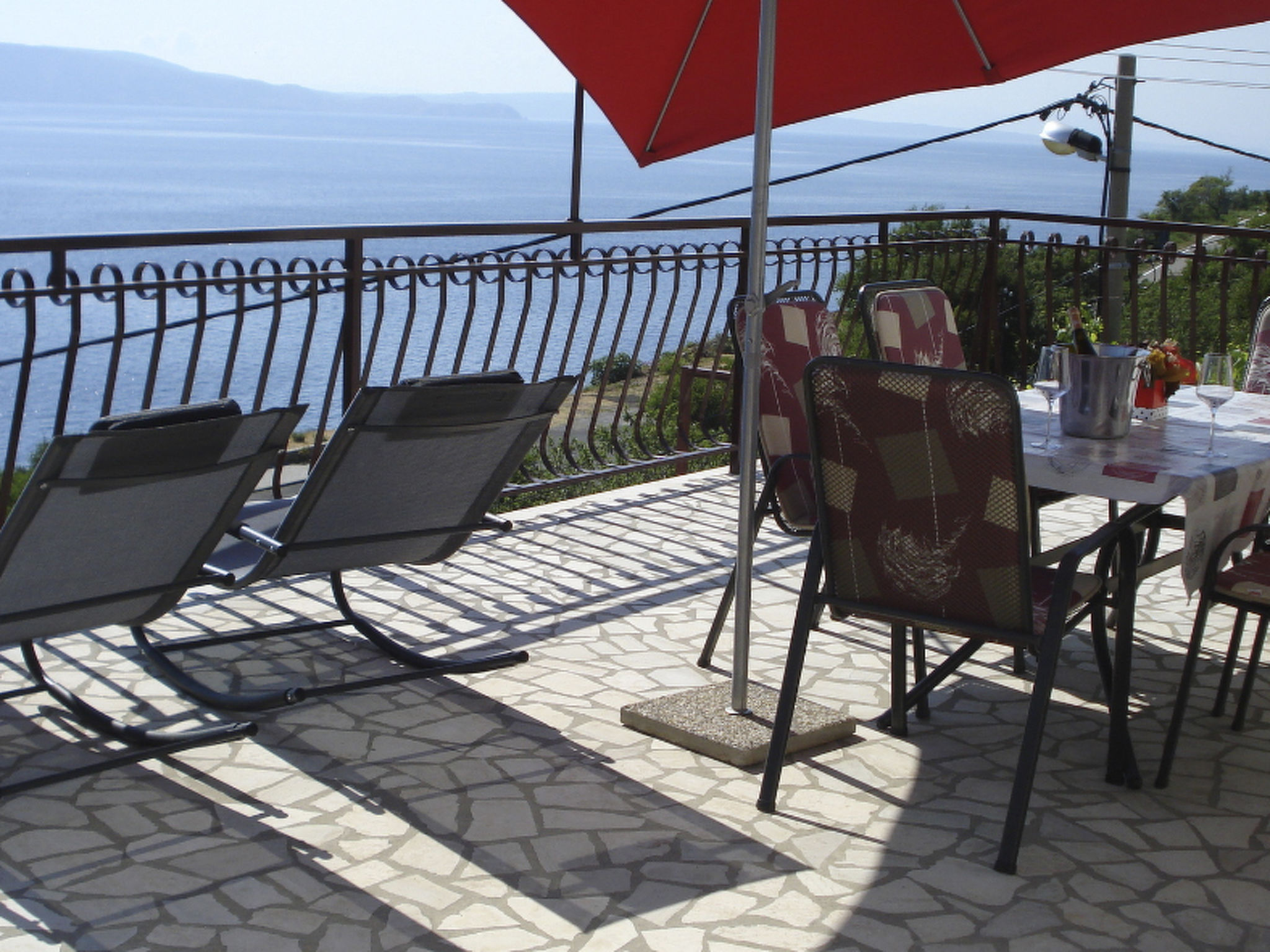 Gesamte Wohnung mit Terrasse und Meerblick-Binnen