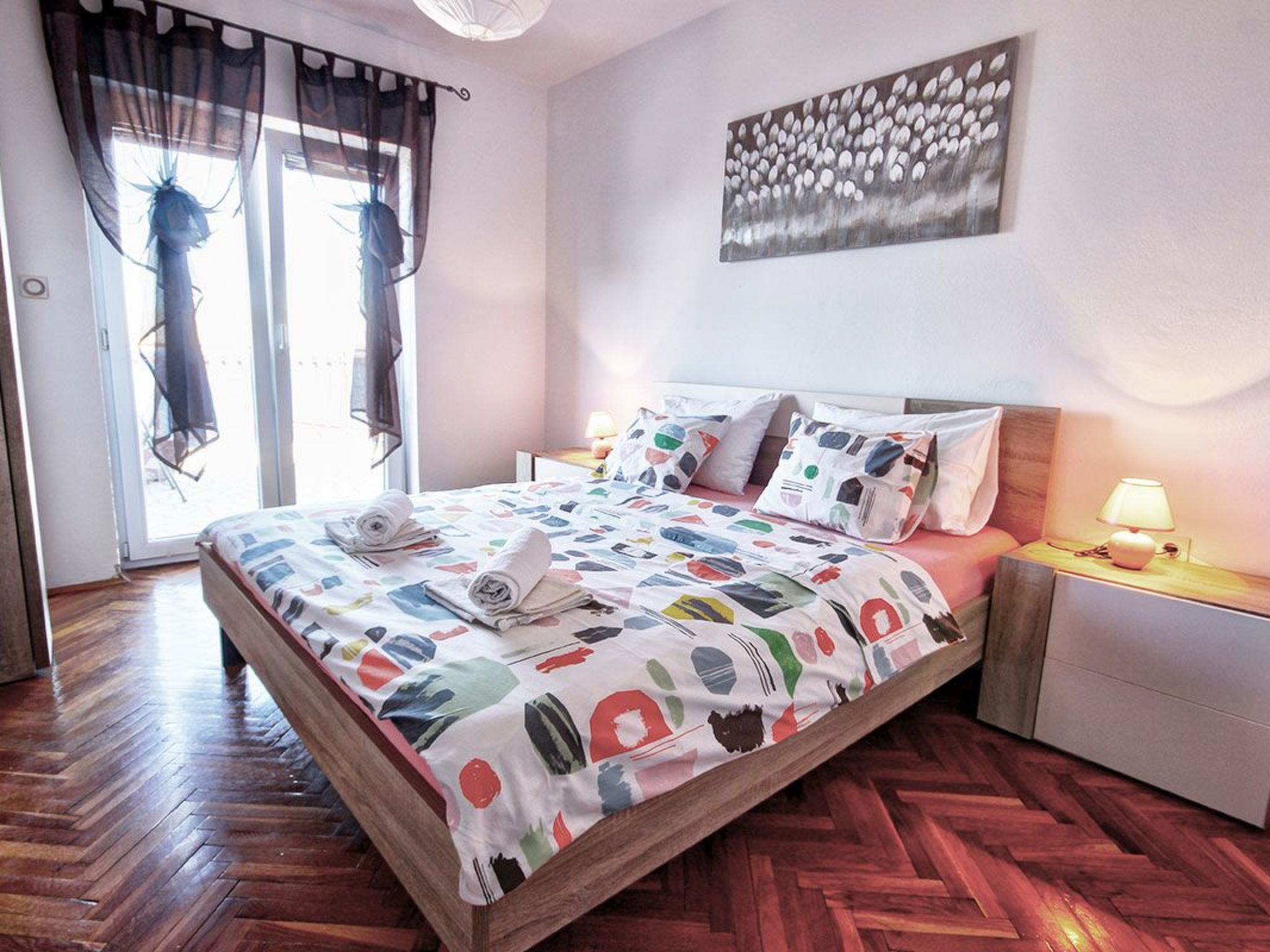 Gesamte Wohnung mit Terrasse und Meerblick-Binnen