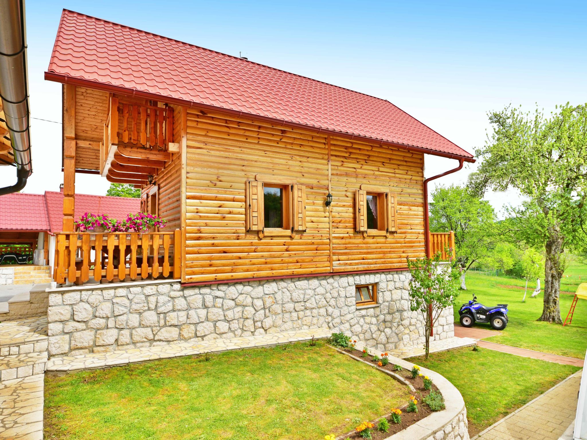 Vrijstaand chalet Lana met zwembad, sauna en tennisbaan in Kvarner baai - foto 30
