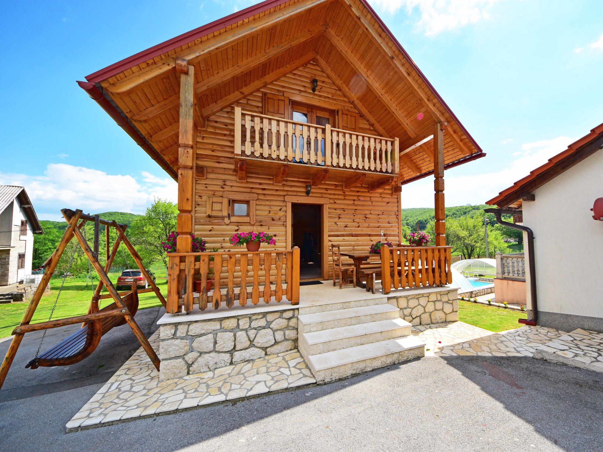 Vrijstaand chalet Lana met zwembad, sauna en tennisbaan in Kvarner baai - foto 31