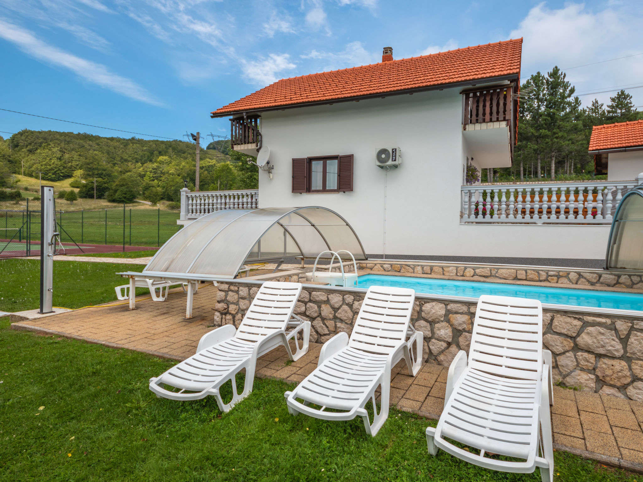 Vrijstaand vakantiehuis Nada met zwembad en tennisbaan bij Senj - foto 16