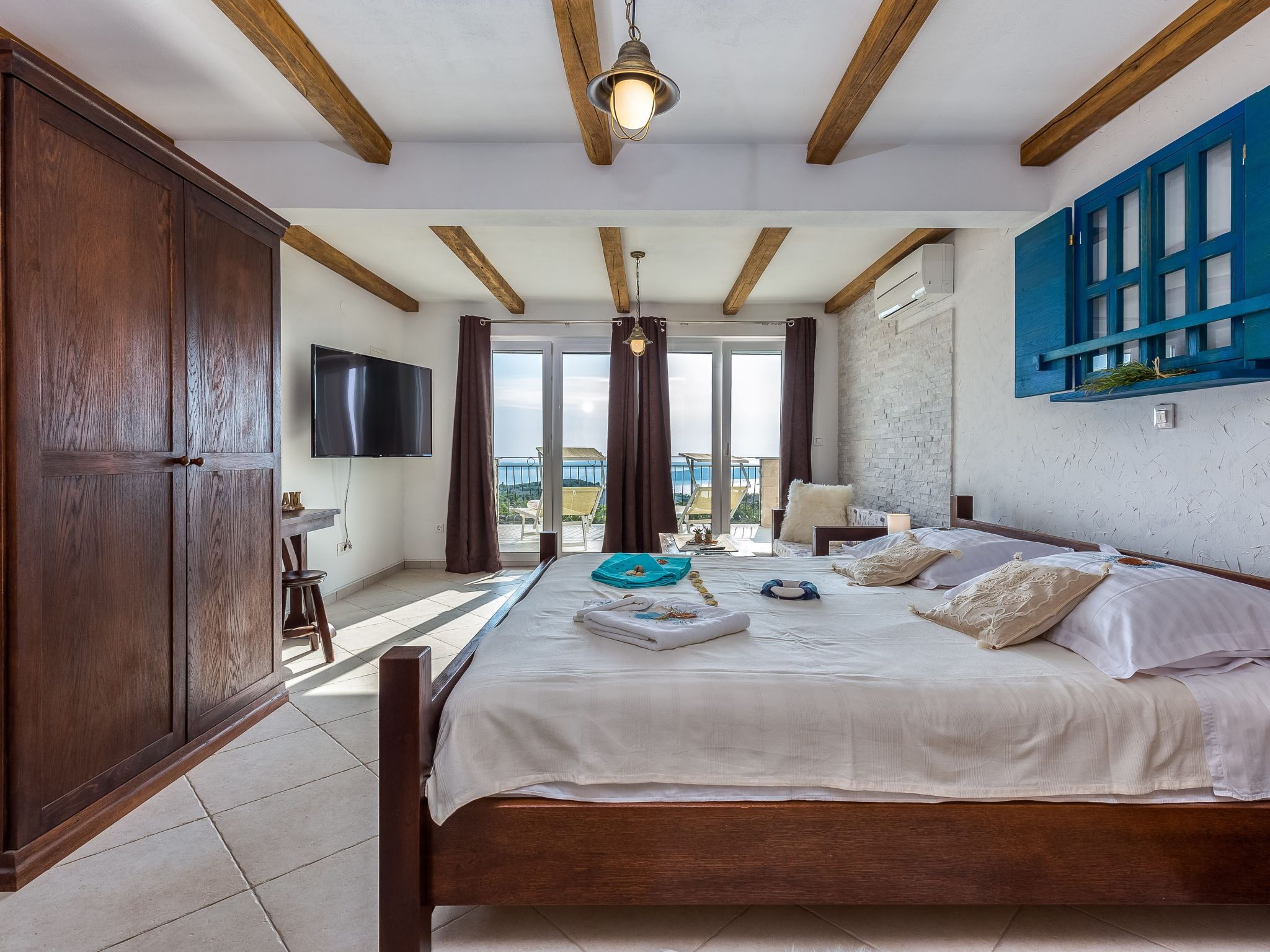 Meerblick Ferienvilla Haus Lucija mit Pool - Image-tags.info