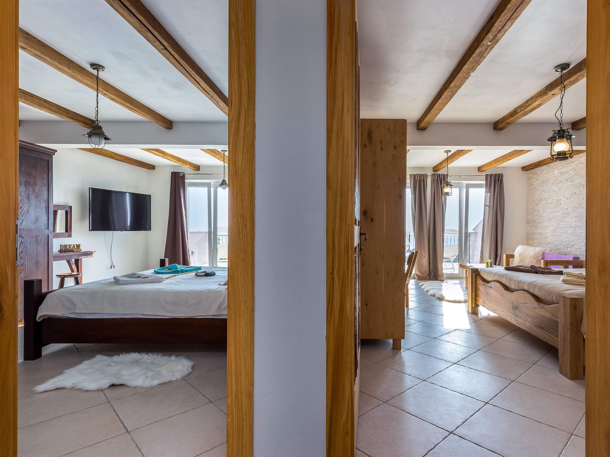 Meerblick Ferienvilla Haus Lucija mit Pool - Image-tags.info