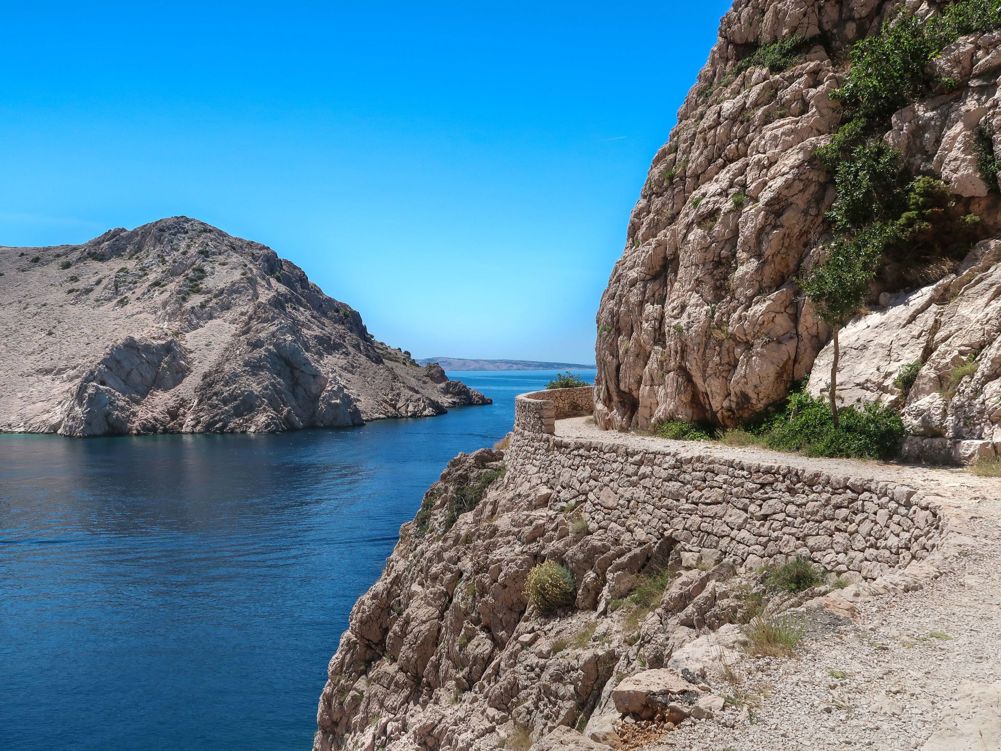 Meerblick Ferienvilla Haus Lucija mit Pool - Omgeving