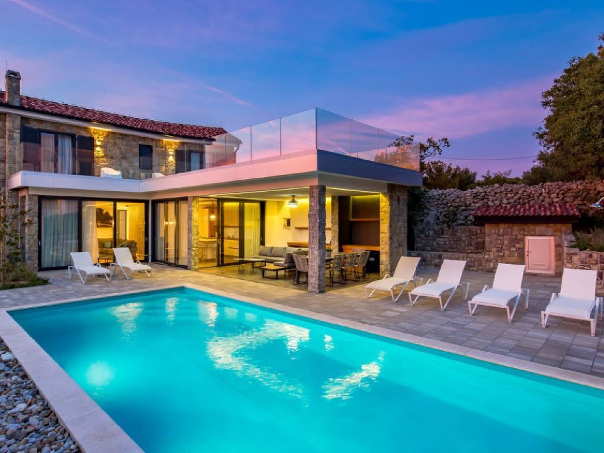 Vakantiehuis met privé zwembad in Jaksinica (Kroatië) voor 8 personen