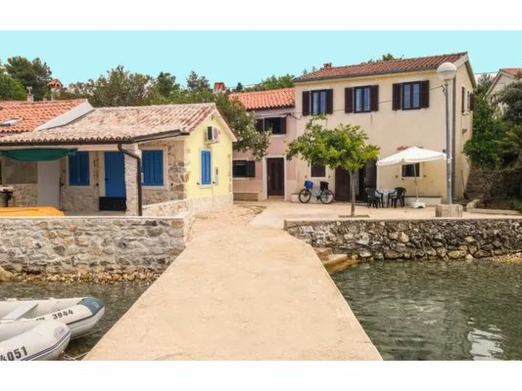 Ferienhaus in Cres/Punta Kriza (Kroatien) und 1 Hund erlaubt