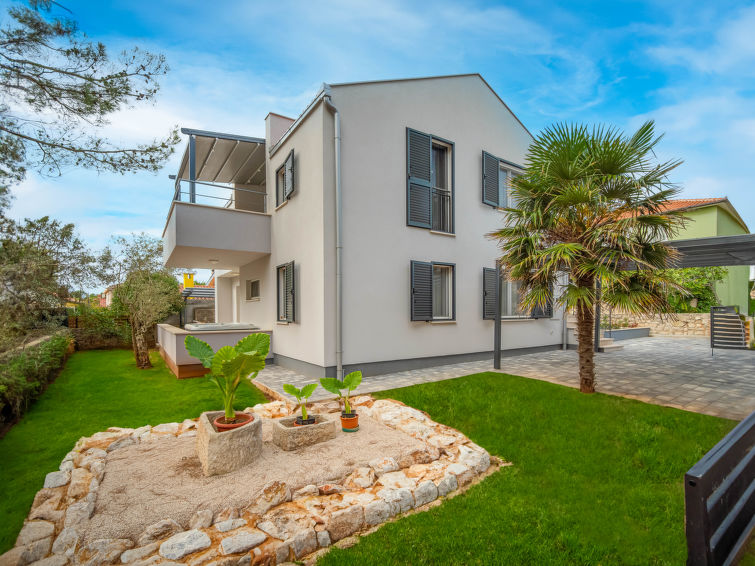 Whirlpool en wellness aan zee in Mali Lošinj: Vakantiehuis Artatore in Mali Losinj