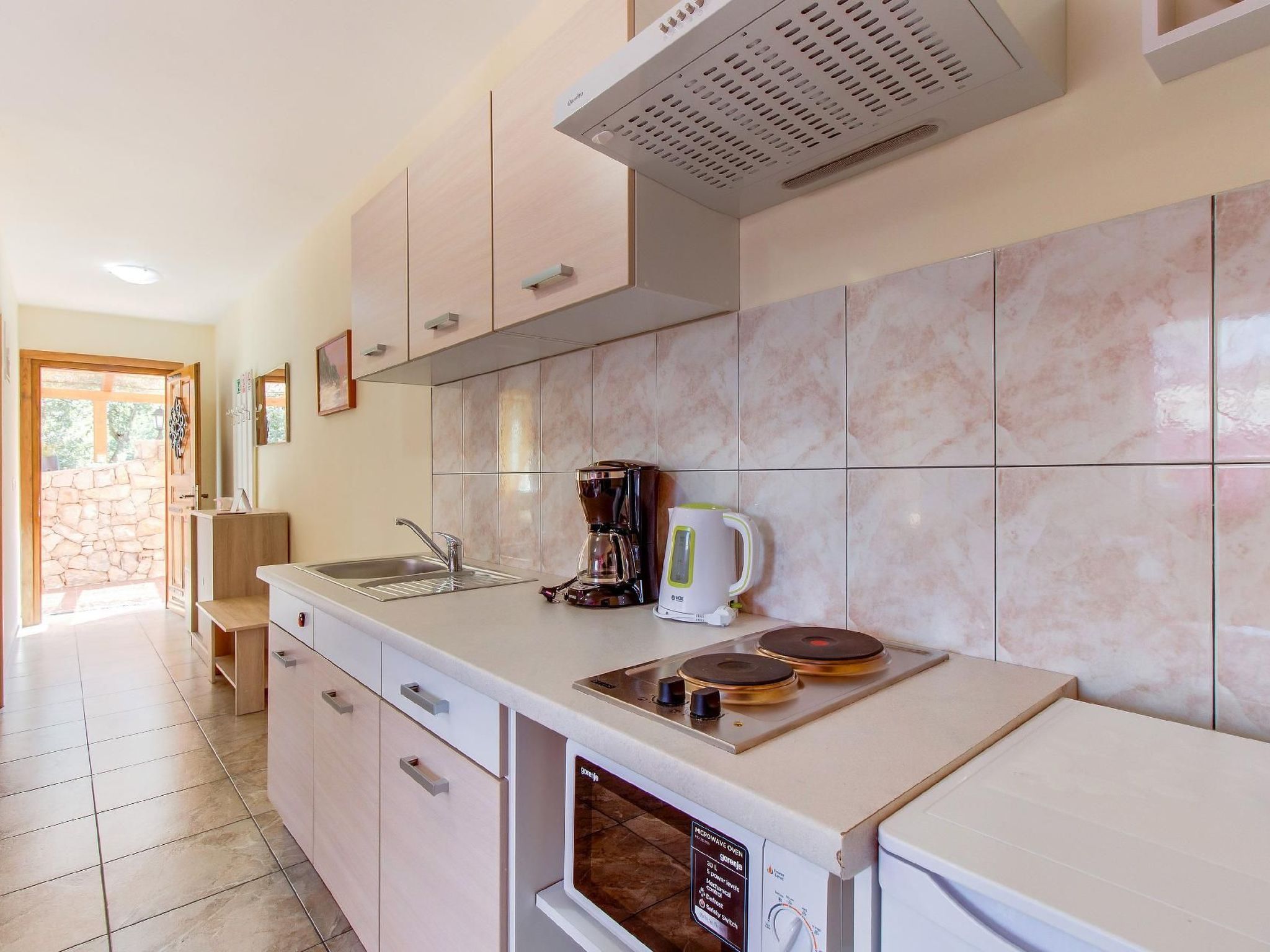 Appartement Casper mit Terrasse, Garten und Grill-Inside