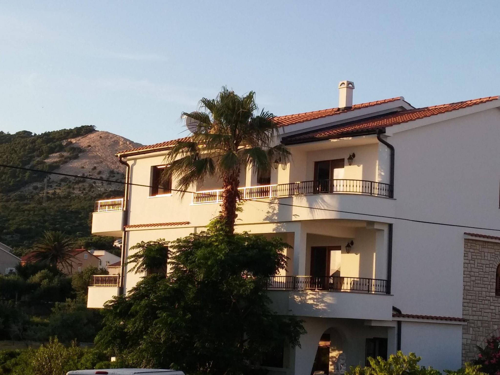 Appartement in Barbat mit Großer Terrasse-Binnen