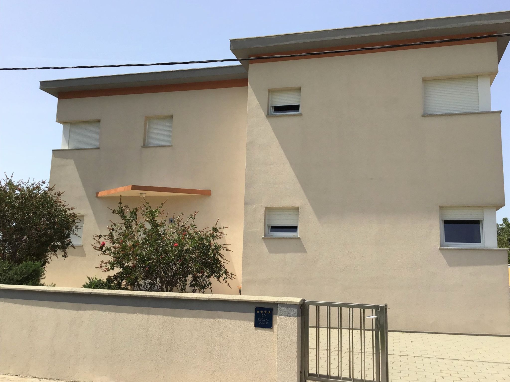 Villa Summer Escape in Barbat mit Garten und Aussicht-Binnen