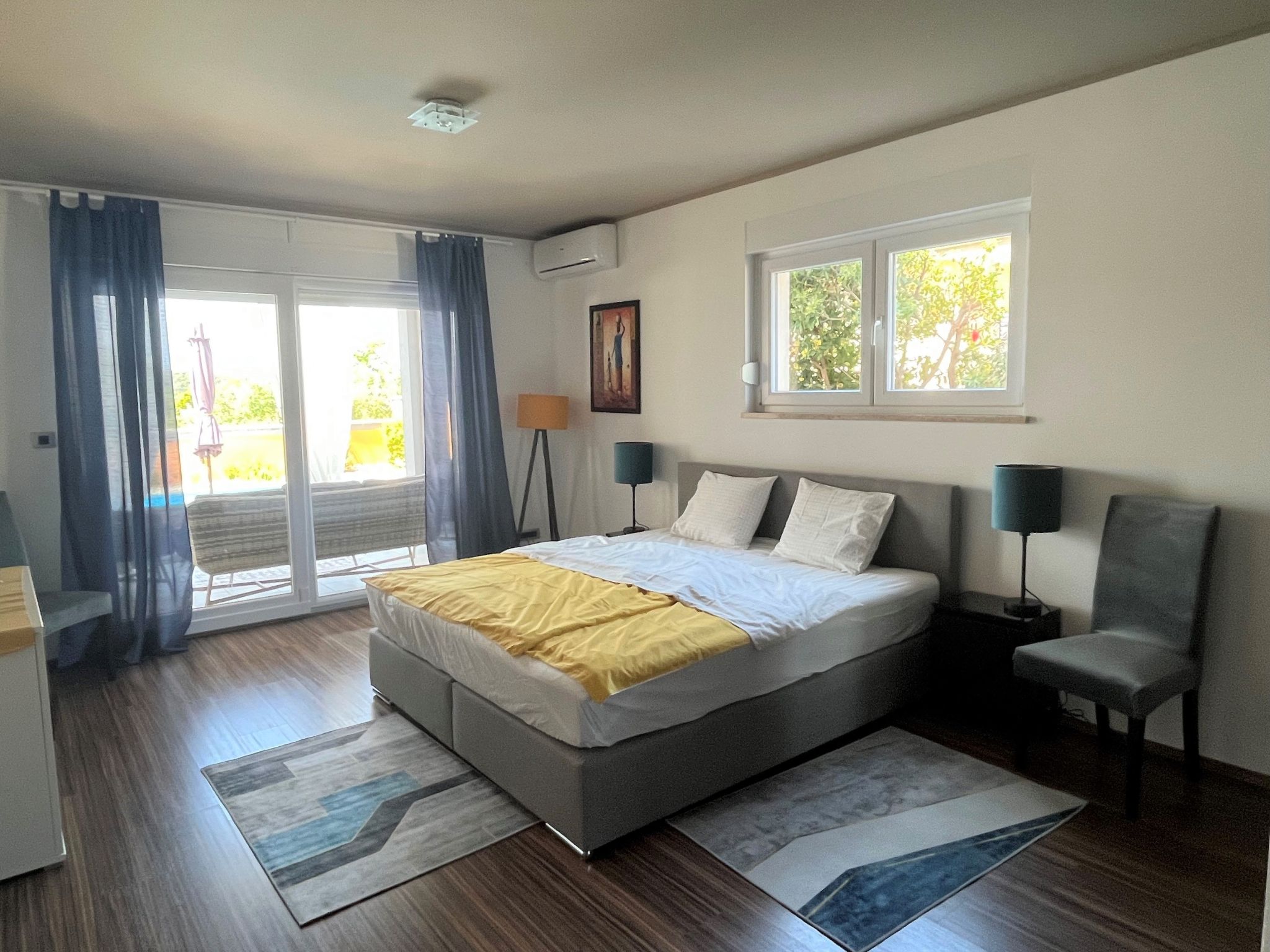 Villa Summer Escape in Barbat mit Garten und Aussicht-Binnen