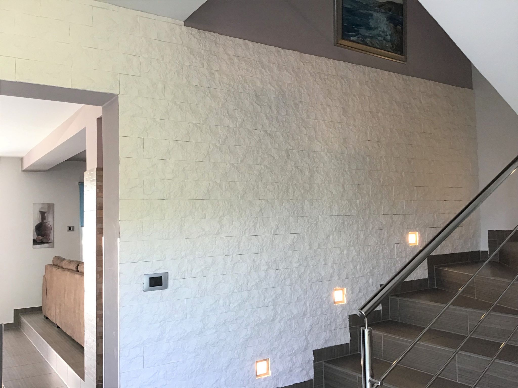 Villa Summer Escape in Barbat mit Garten und Aussicht-Binnen