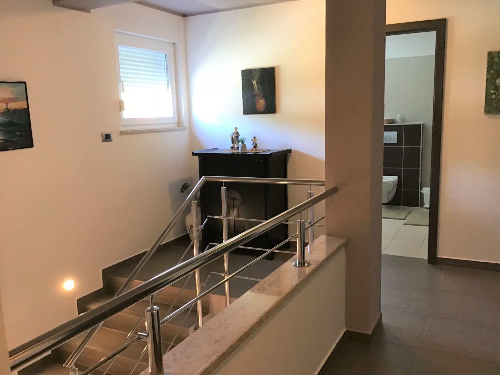 Villa Summer Escape in Barbat mit Garten und Aussicht-Binnen