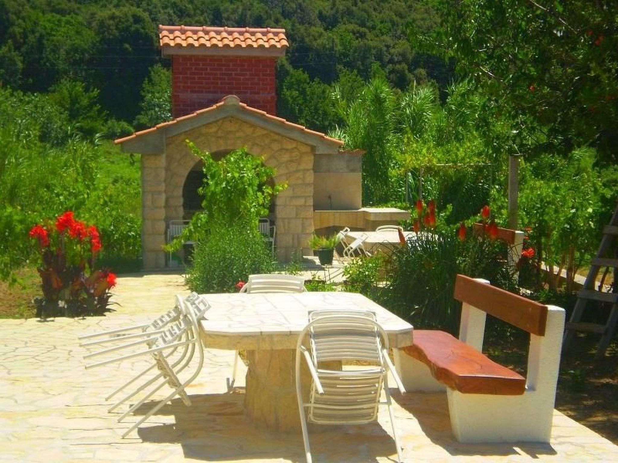 Wohnung in Kampor mit gemauertem Grill-Image-tags.info