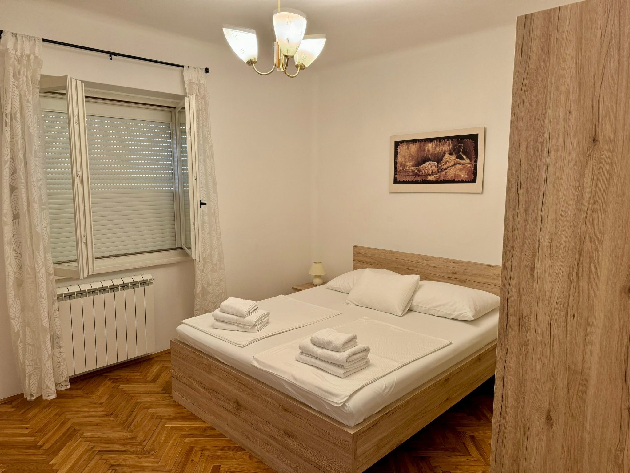 Erdgeschosswohnung mit Terrasse für sechs Personen-Binnen