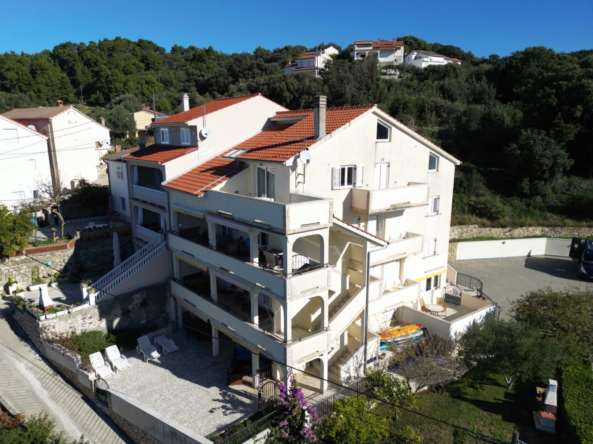 Im 2. Stock mit Meerblick