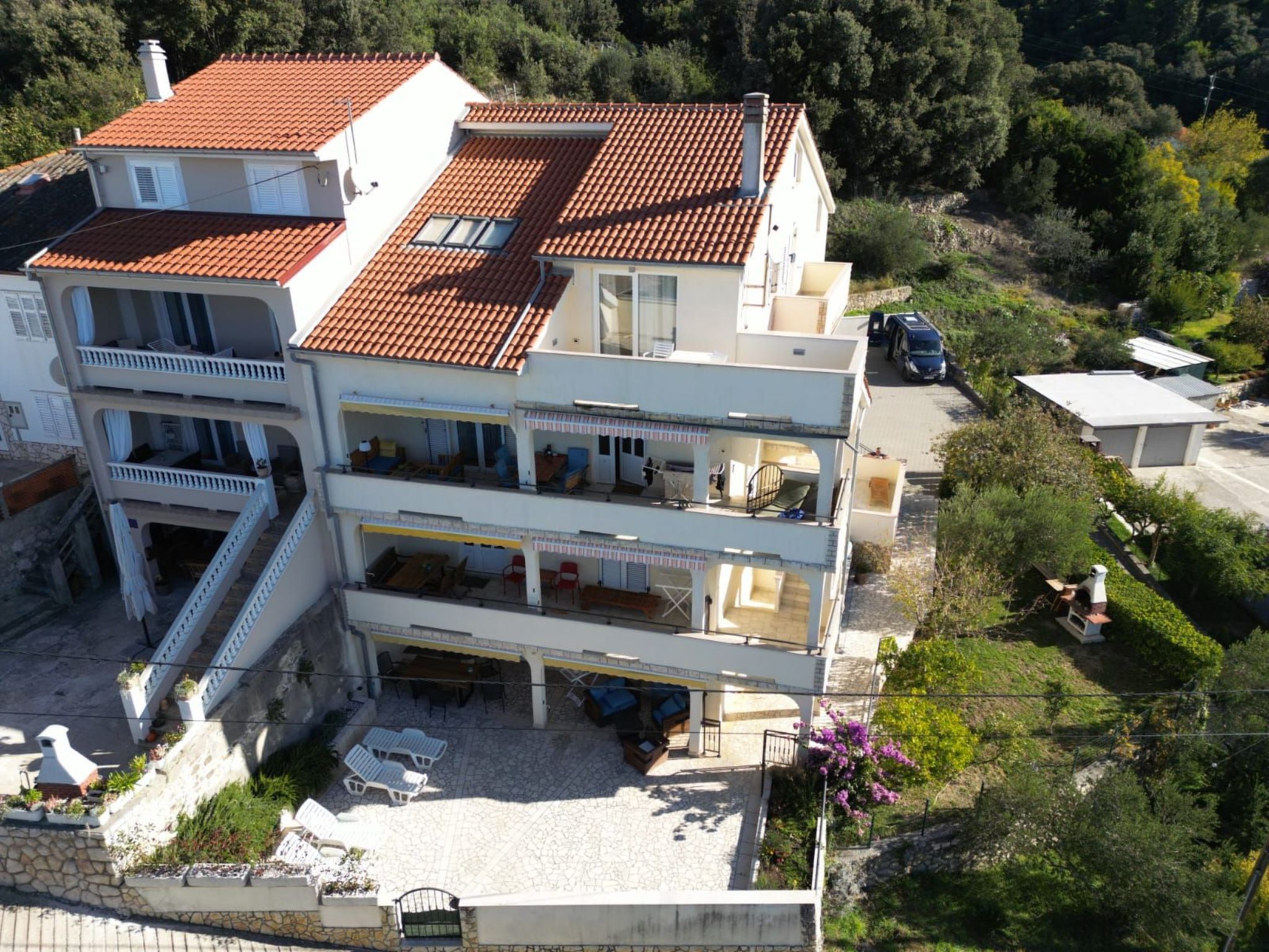 Im 2. Stock mit Meerblick