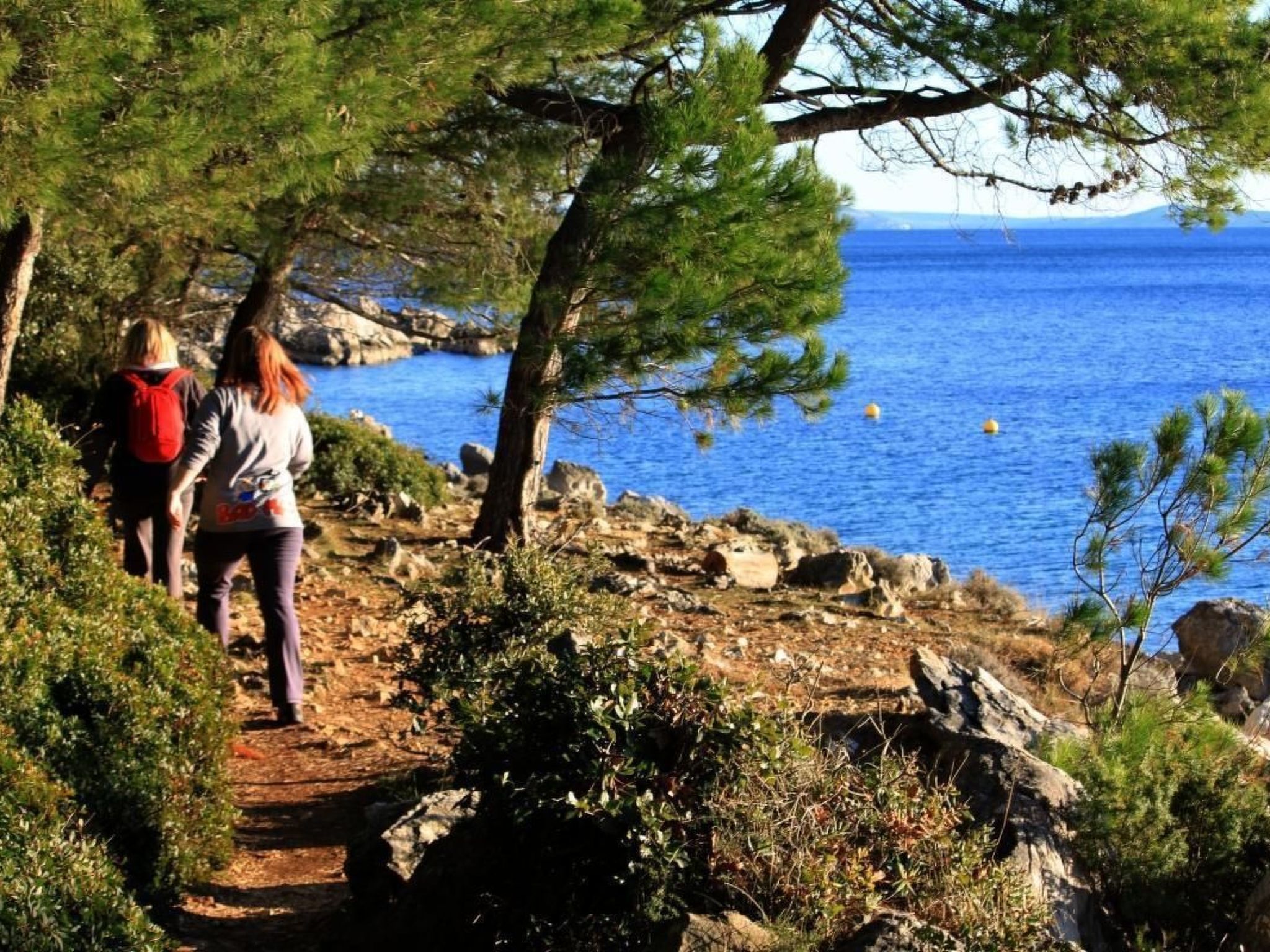 Geräumige Ferienwohnung mit Meerblick