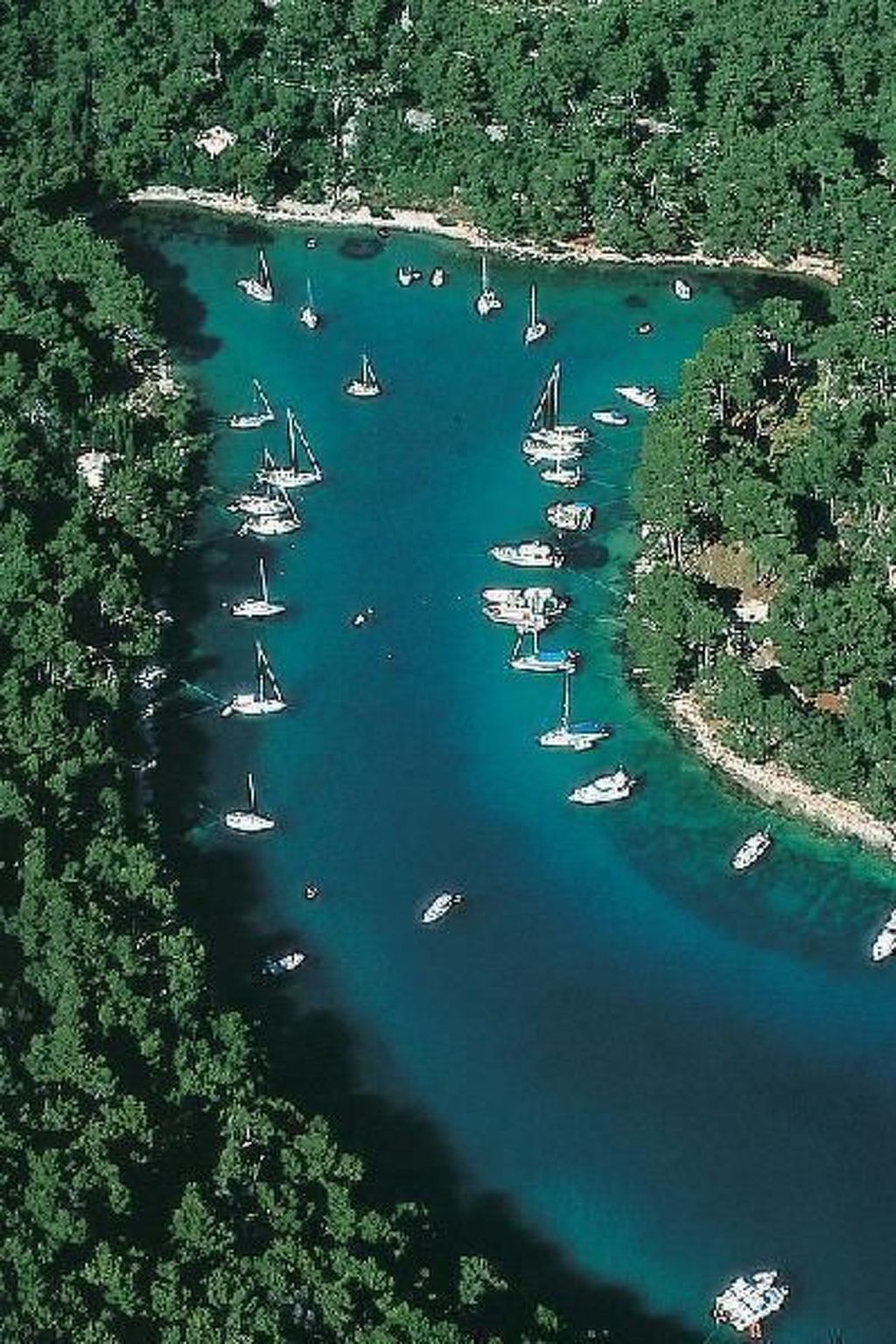 Mit Blick auf das Wasser