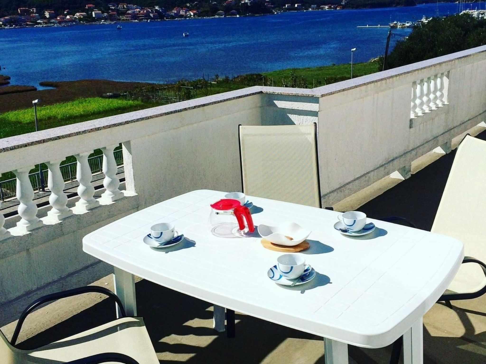 Apartment Karlo auf zwei Wohnebenen, mit Meerblick-Binnen