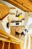 Dachgeschosswohnung auf zwei Etagen mit schönem Meerblick