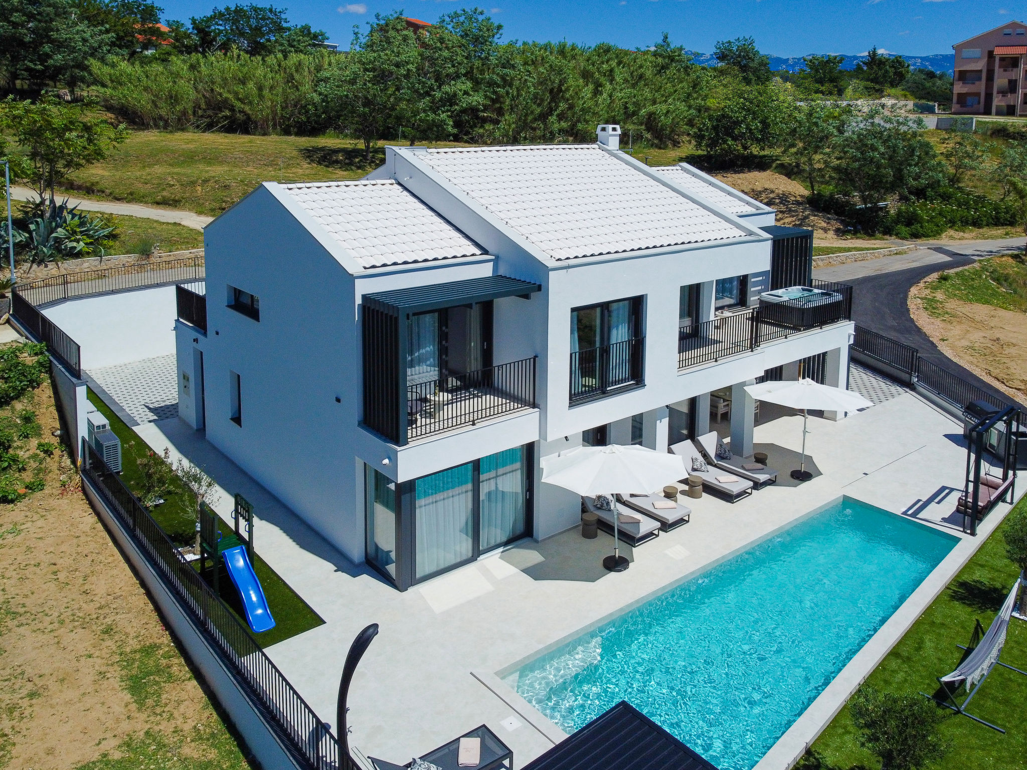 Villa Loparia – Vue aérienne, photo 61 sur 102