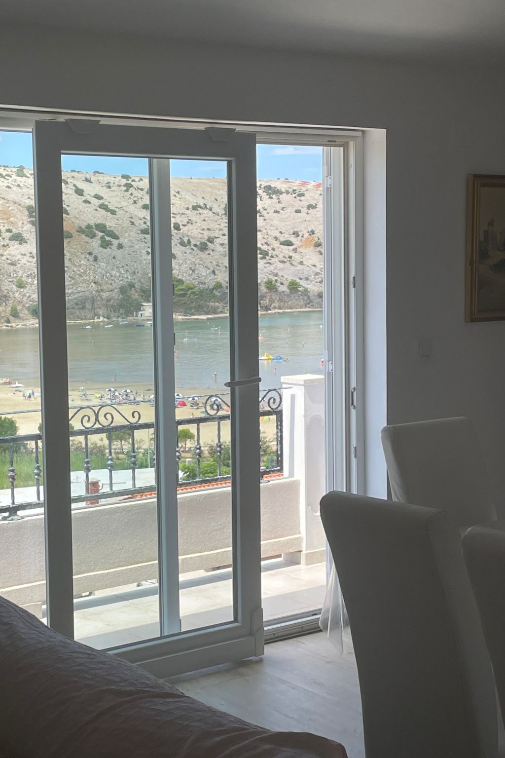 "Sanset" mit Blick auf das Wasser-Binnen