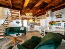 Appartement Filumena: vrijstaand vakantiehuis met zeezicht op Rab, 500m van strand - thumbnail 3