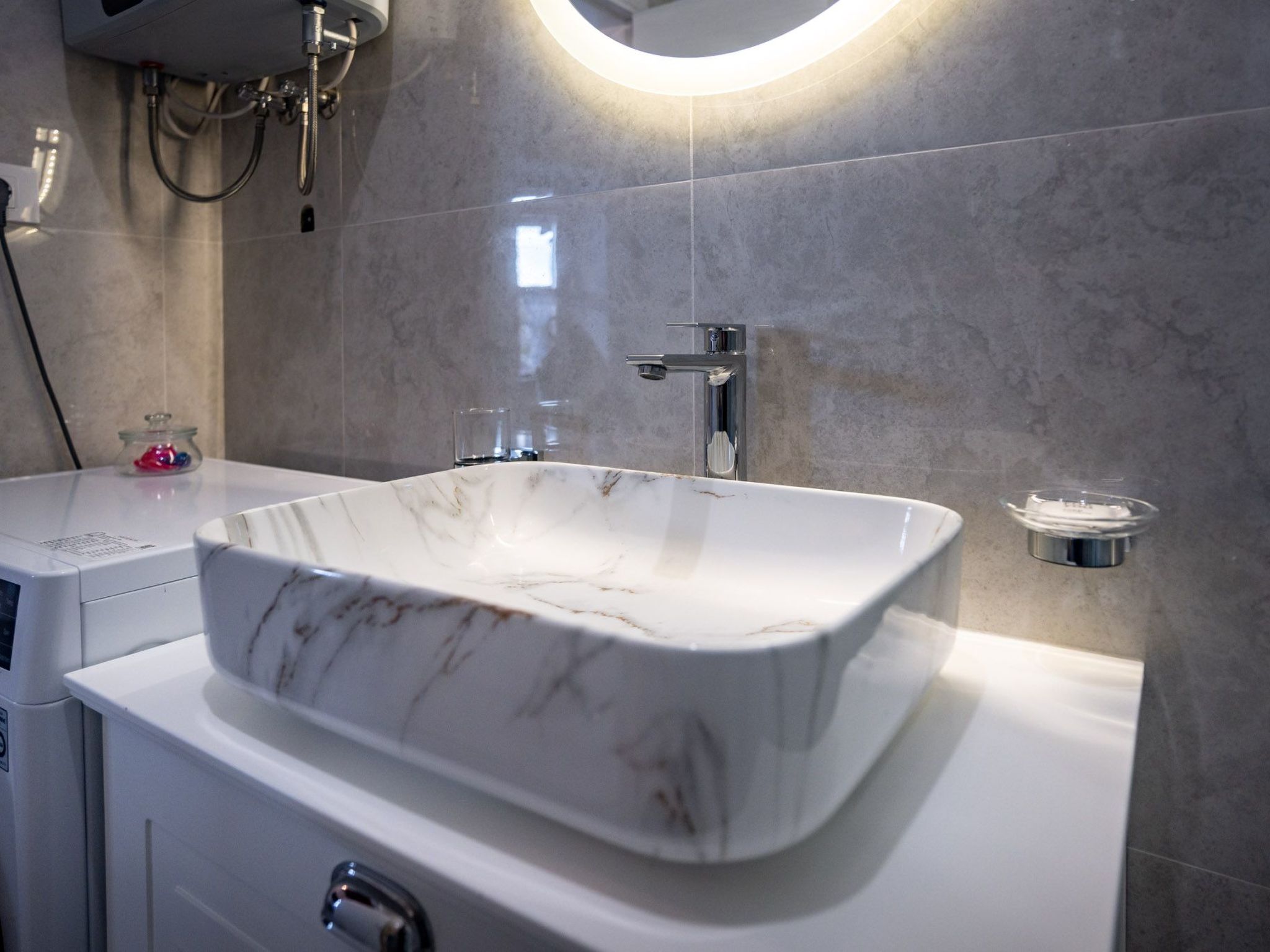 Wohnung "Filumena" mit Blick auf das Wasser-Binnen