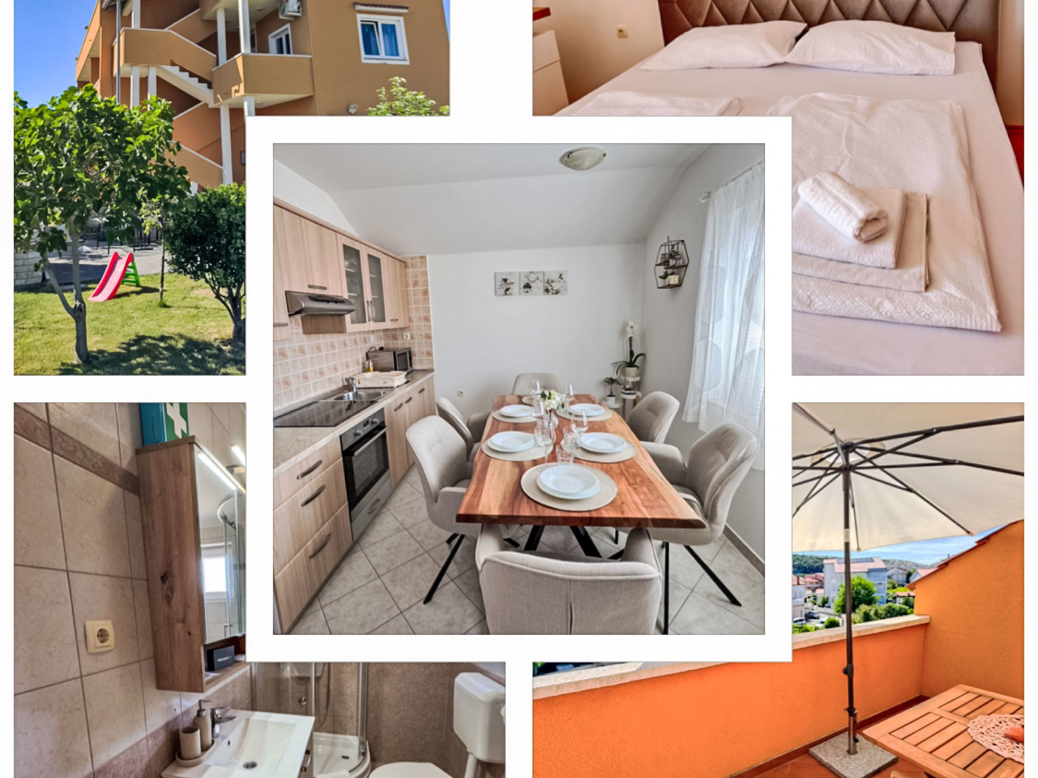 Zentrale Ferienwohnung mit Balkon