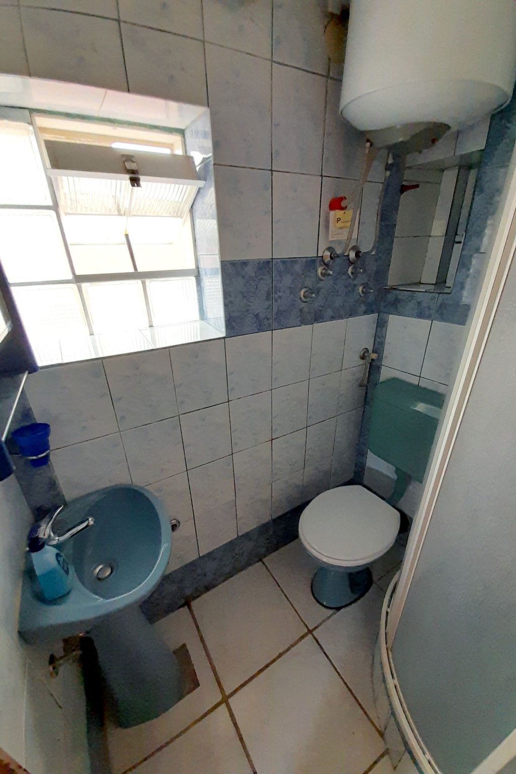 Studio mit Terrasse für zwei Personen-Drinnen